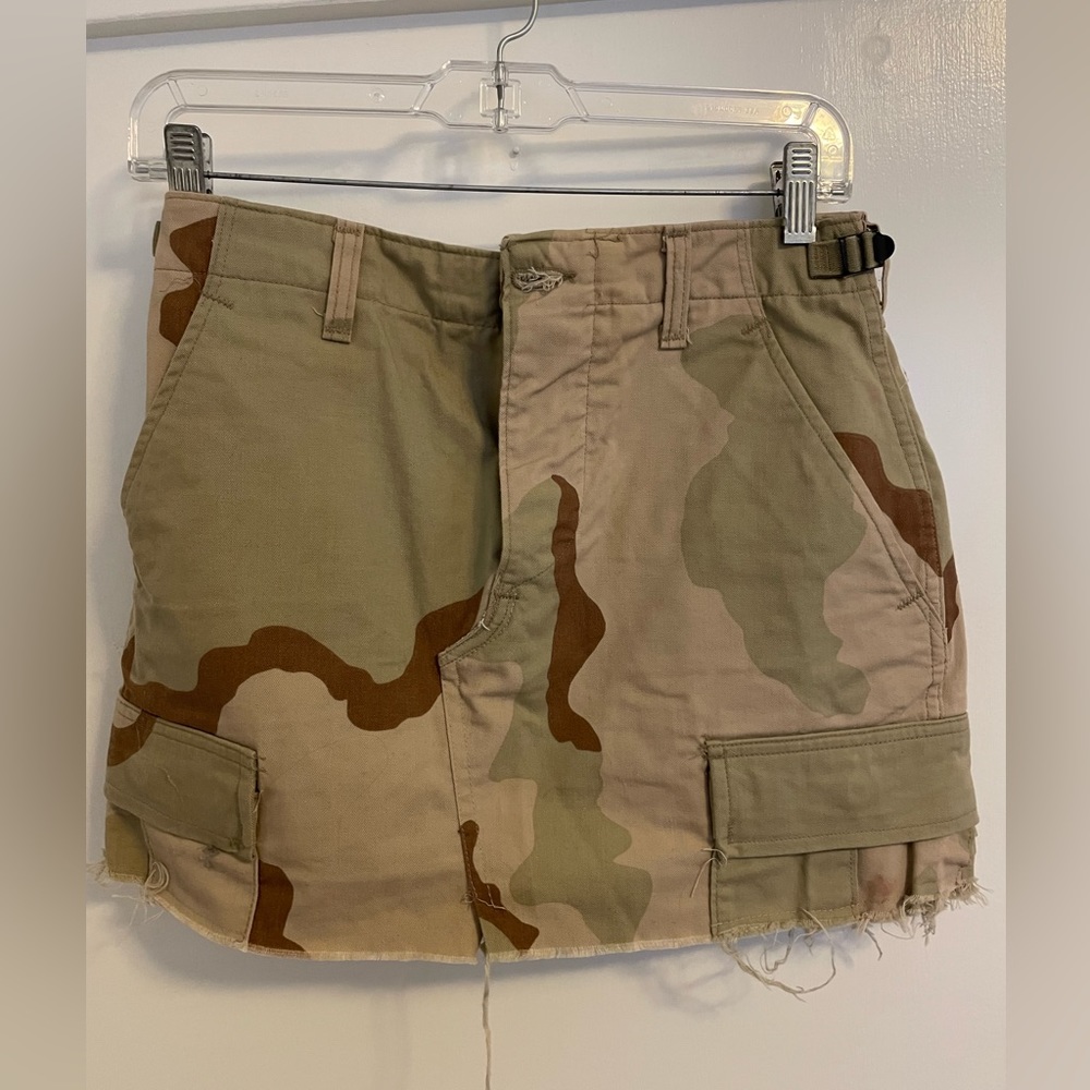 Urban outfitters camo skirt